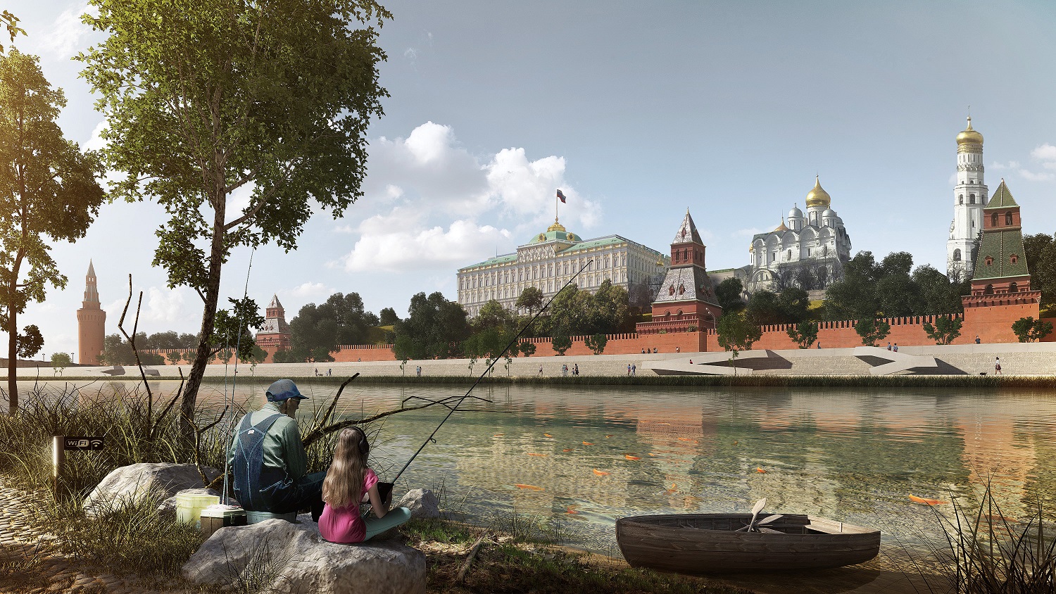 Как будут выглядеть набережные Москвы-реки?